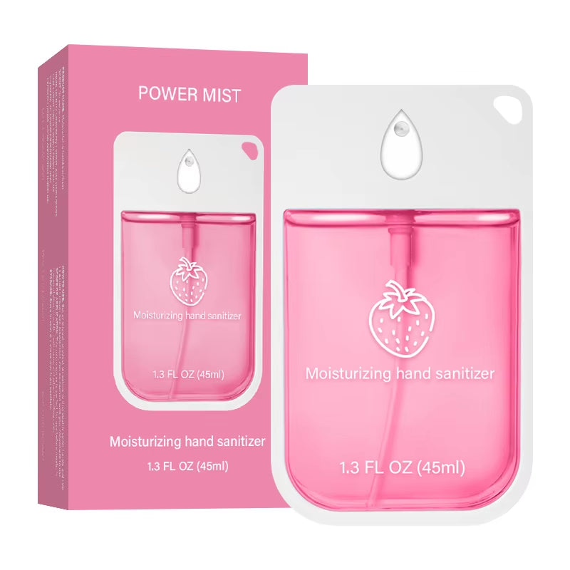 Moisturizing Hand Sanitizer Travel Size (45Ml Each) for Soft & Clean Hands - Alcohol-Free, Skin-Friendly Care, 10 Available