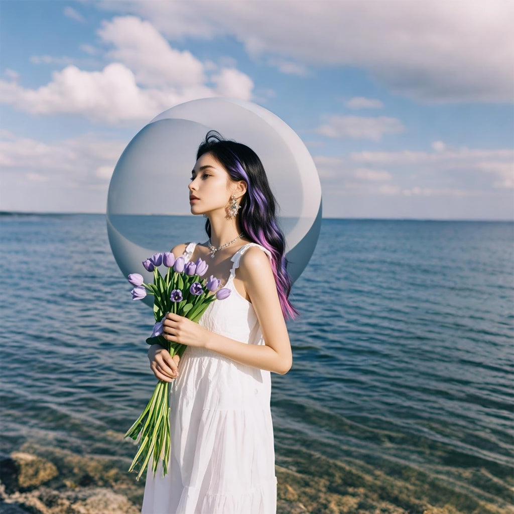 Spa Gift Basket, Mother'S Day Gift for Mom - 8 Pcs Tulip Scents Bath & Body Gift Set for Women, Spa Gift Kit, Birthday Gifts, Self Care, Pampering Gifts for Her, All Occasion Holiday Present