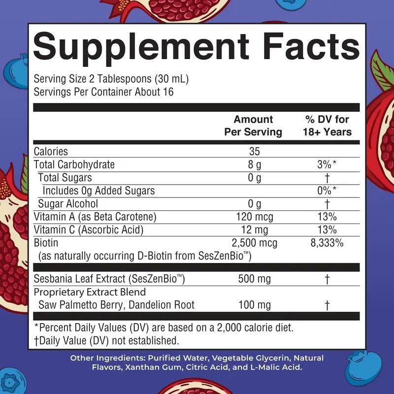 Maryruth’S Hair Care & Wellness Bundle – Daily Liquid Hair Formula 16 Oz & Liquid Morning Multivitamin + Hair Growth Dragon Fruit Melon