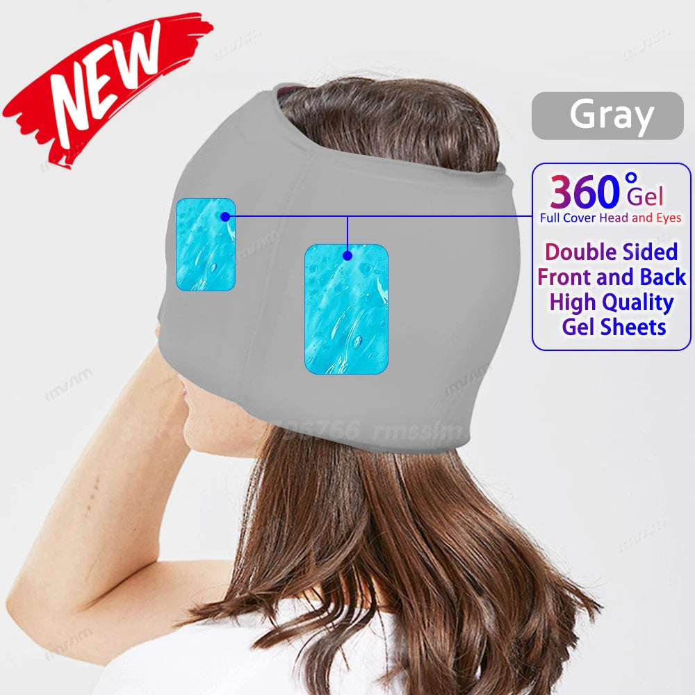 Opal & co Gel Ice Headache Migraine Relief Hat