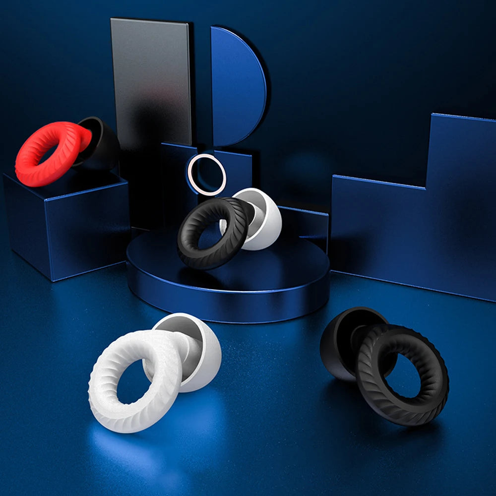 Opal & co Soft Silicone Ear Plugs for Noise Reduction Reusable Earplugs for Sleeping Working Swimming Ear Tips in XS/S/M/L