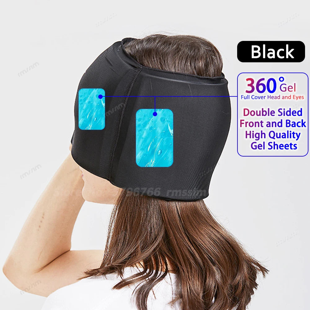 Opal & co Gel Ice Headache Migraine Relief Hat