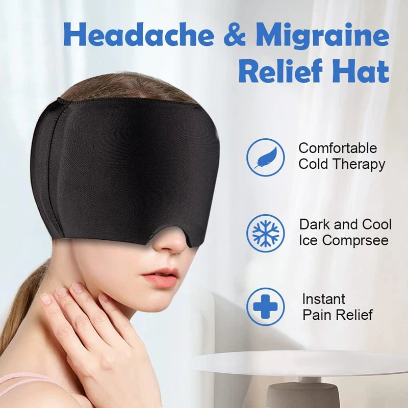 Opal & co Gel Ice Headache Migraine Relief Hat