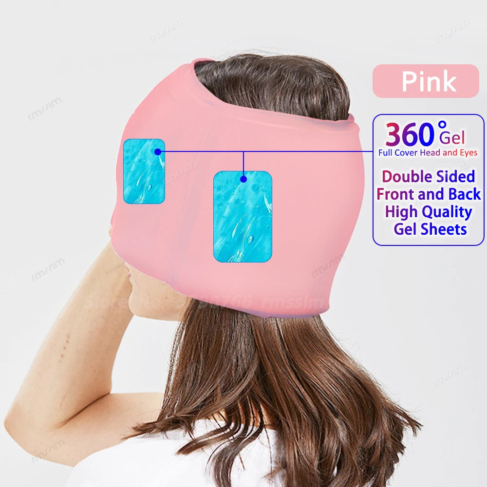Opal & co Gel Ice Headache Migraine Relief Hat