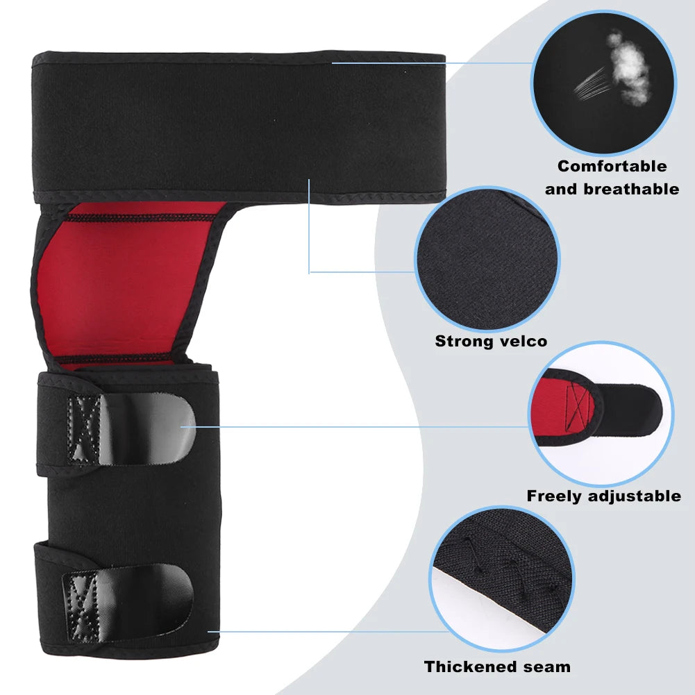 Hip Brace Thigh Compression Sleeve for Men and Women Hip Support Brace Groin Wrap for Sciatic Nerve Hip Fleхоr Strain