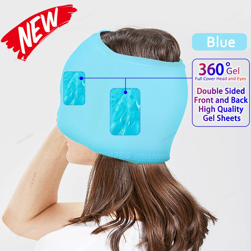 Opal & co Gel Ice Headache Migraine Relief Hat